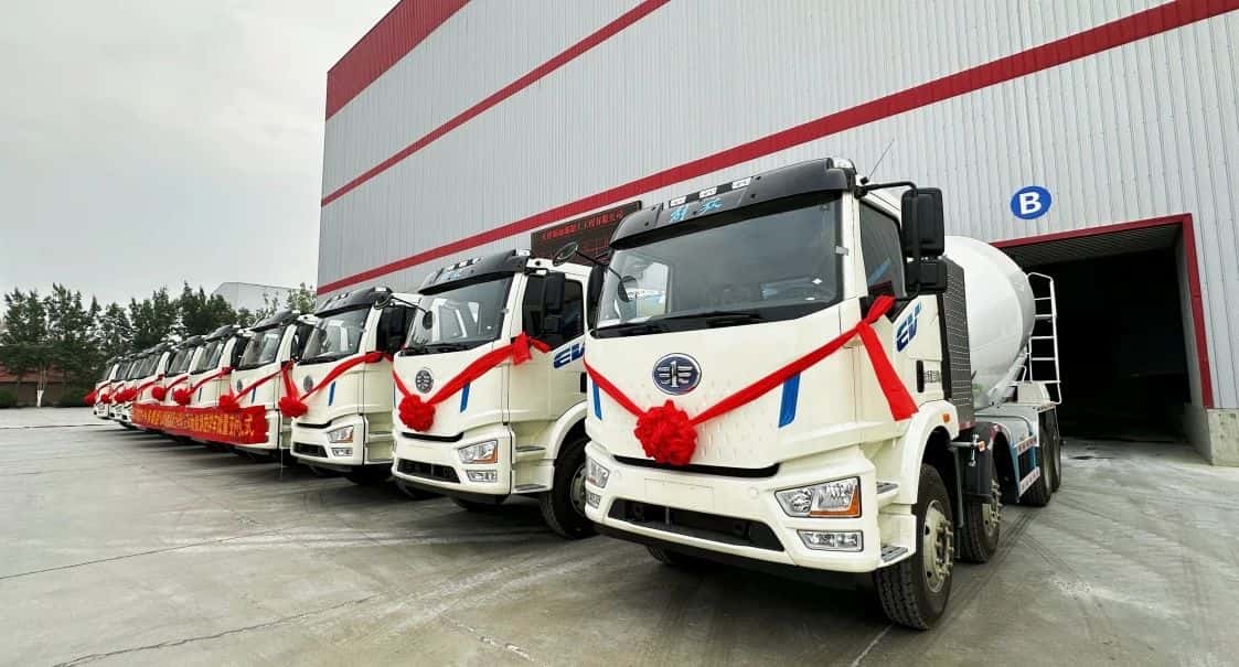 實(shí)力見(jiàn)證！中集車輛攪拌車再獲大客戶批量復(fù)購(gòu)