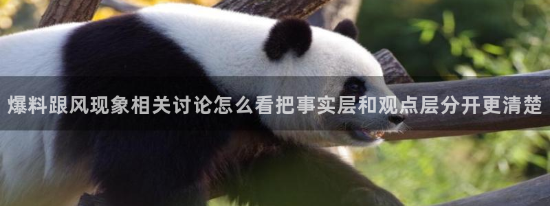 91吃瓜最新事件:爆料跟风现象相关讨论怎么看把事实层和观点层分开更清楚